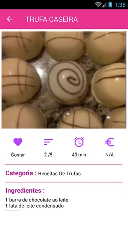Receitas De Trufas screenshot 4