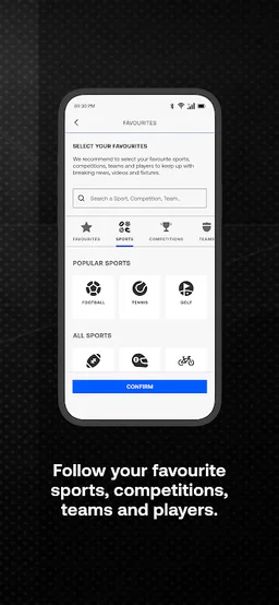 Eurosport: Live, News & Scores screenshot 1