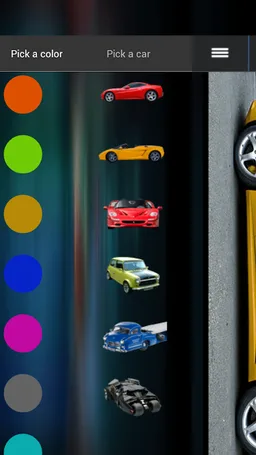 Paint cars screenshot 3