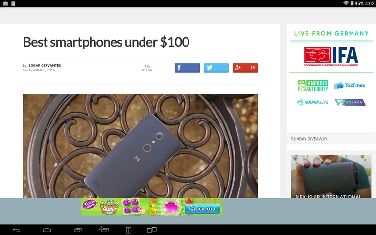 News on Android" screenshot 11