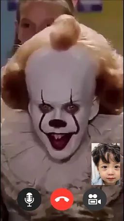 Pennywise New Fake Video Call screenshot 3