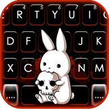 Bad Rabbit Skull Keyboard Theme icon