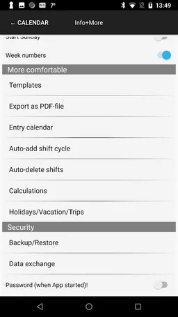 Roster-Calendar screenshot 6
