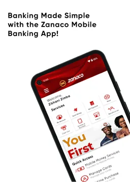 ZANACO Mobile Banking screenshot 1