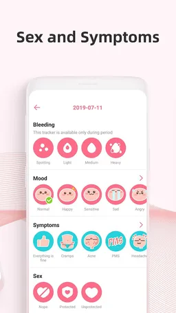 Period Tracker PinkBird: Ovulation & cycle tracker screenshot 3