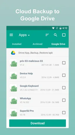 Backup & Restore screenshot 3