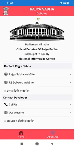 Rajya Sabha Debates screenshot 4