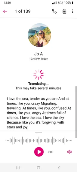 Visual Voicemail screenshot 4