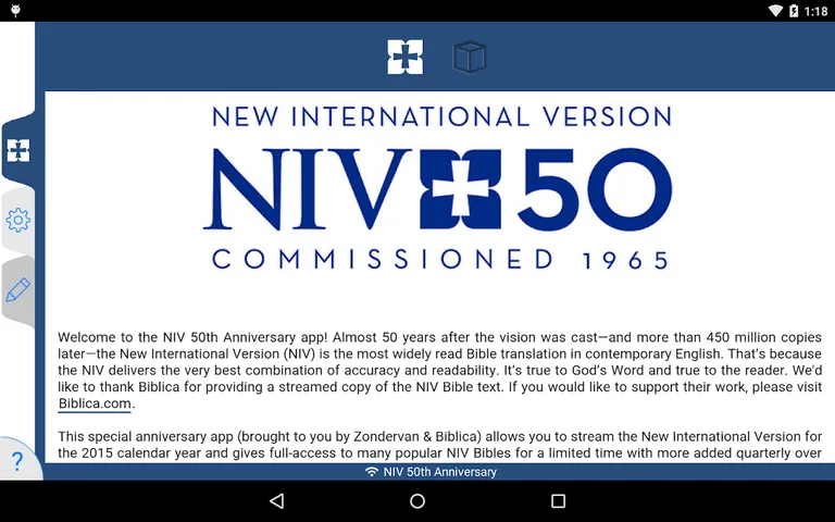 NIV 50th Anniversary Bible screenshot 15