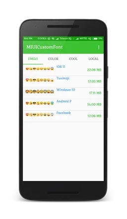 MIUI Custom Font Installer screenshot 2
