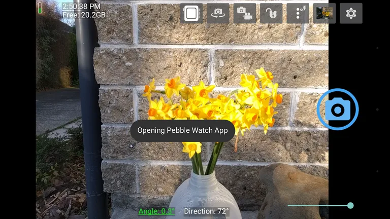 OW Camera for Pebble screenshot 2