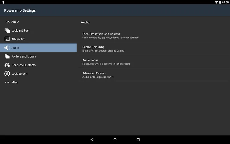 Poweramp screenshot 14