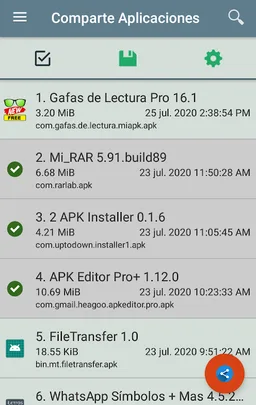 Comparte Aplicaciones Tus screenshot 3