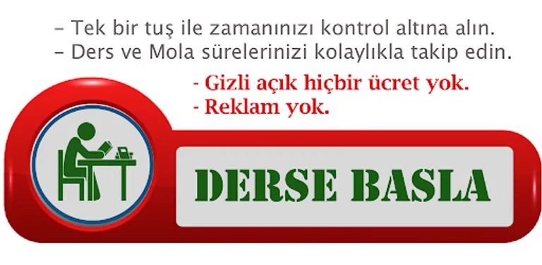 Ders ve mola takip programı. cover image