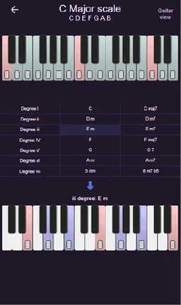 Chord Progression Reference (free) screenshot 3