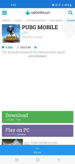 Uptodown screenshot 1