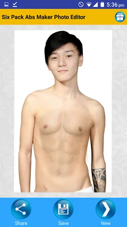 Make Six Pack Photo 6 Abs Body screenshot 11