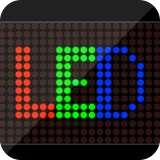 Led scrolling display icon