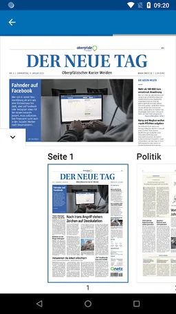 Oberpfalz Medien E-Paper screenshot 11