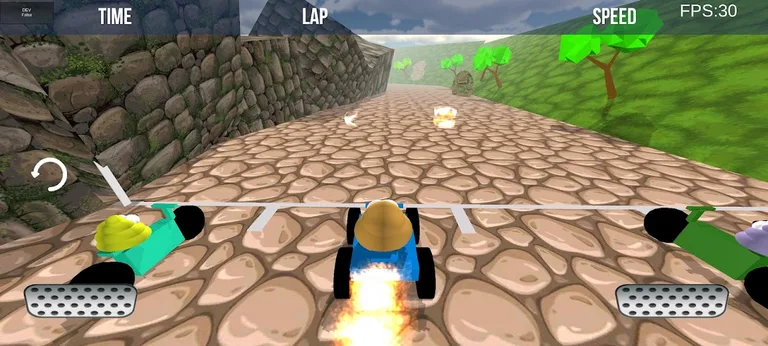 Potaty Racing 3D screenshot 1