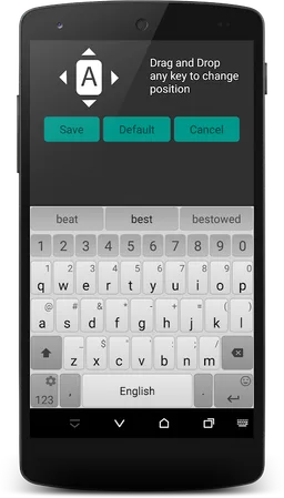 KurdKey Theme White and Gray screenshot 1