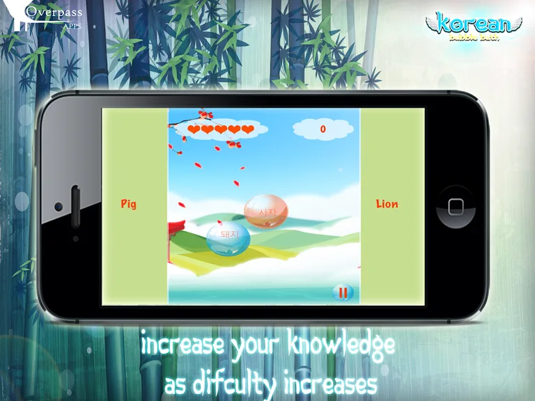Learn Korean Bubble Bath Game screenshot 10