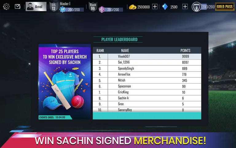 Sachin Saga Cricket Champions screenshot 24