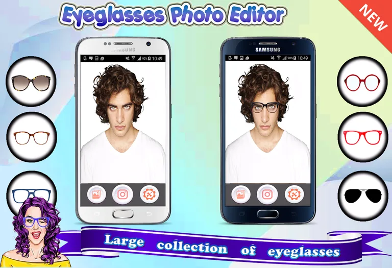 eyeglasses photo editor screenshot 2