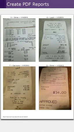 Smart Receipts screenshot 1