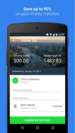 TransferGo Money Transfer screenshot 2