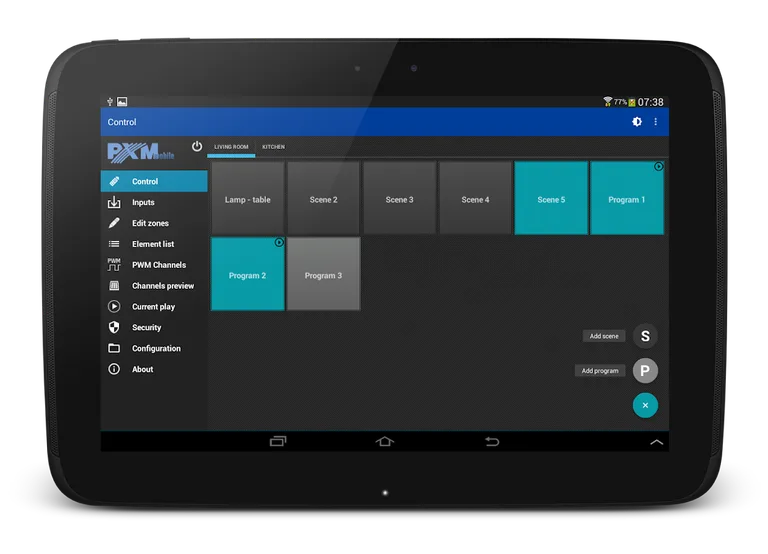 PX333 Mini DMX Controller screenshot 3