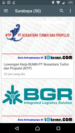 Loker Surabaya screenshot 5