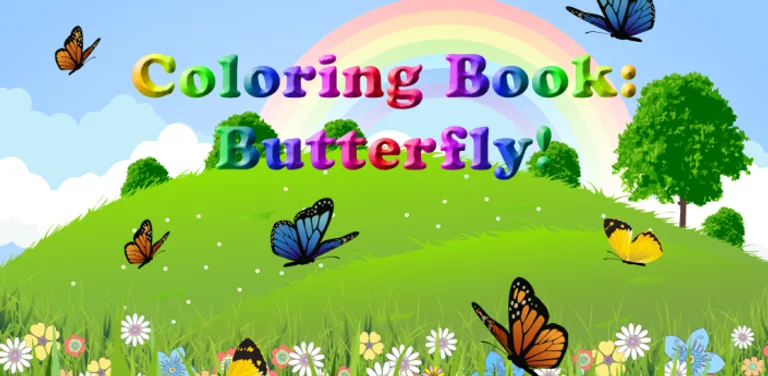 Coloring Book: Butterfly! FREE cover image