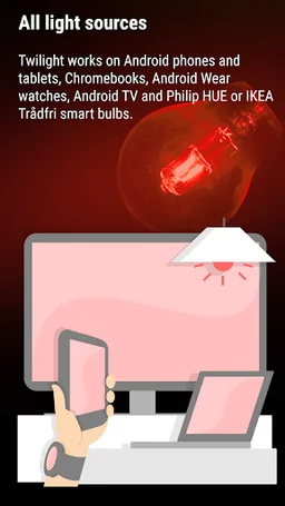 Twilight: Blue light filter screenshot 1