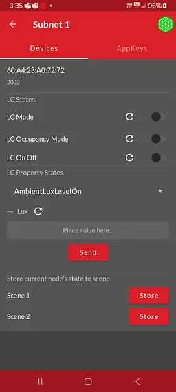 Bluetooth mesh by Silicon Labs screenshot 6