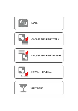 Learn and play English words screenshot 1