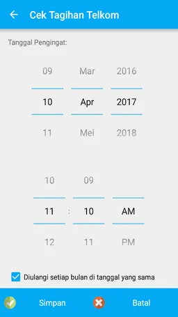Cek Tagihan Telepon screenshot 3