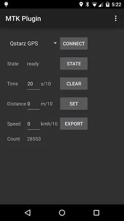 AFTrack MTK Plugin screenshot 2