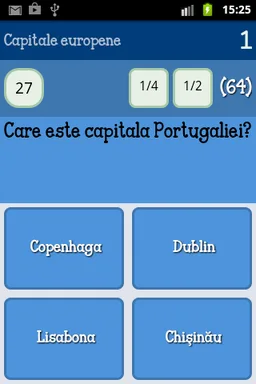 Test de cultura generala screenshot 1