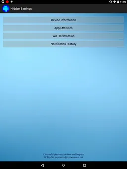 Hidden Settings screenshot 8