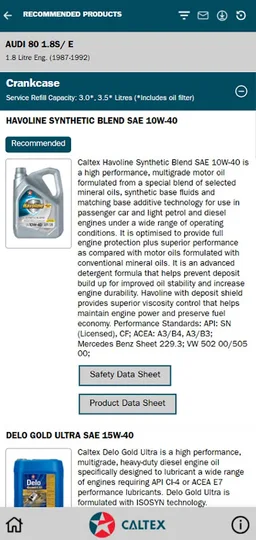 NetLube Caltex New Zealand screenshot 6