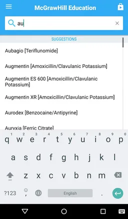 Clinicians Drug Reference 2016 screenshot 5