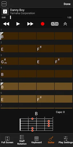 Chord Tracker screenshot 3