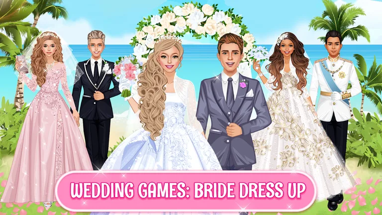 Wedding Games: Bride Dress Up screenshot 2