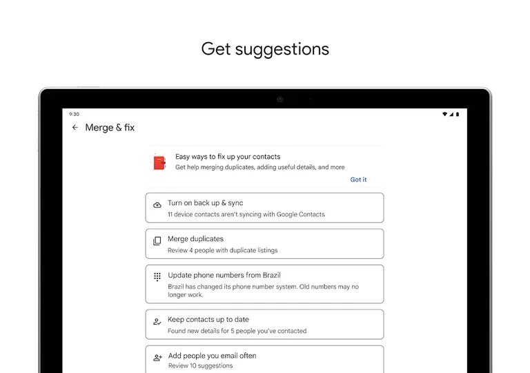 Contacts screenshot 7