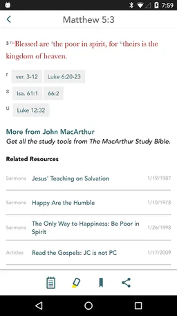 The Study Bible screenshot 2