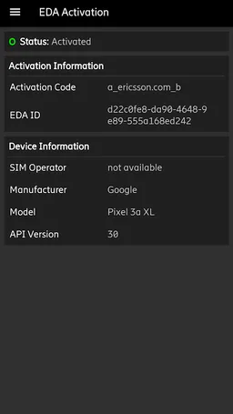 Ericsson Device Analytics screenshot 3