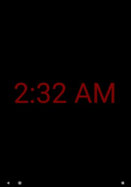 Screensaver Clock screenshot 1