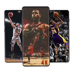NBA Players Wallpapers HD & 4K icon