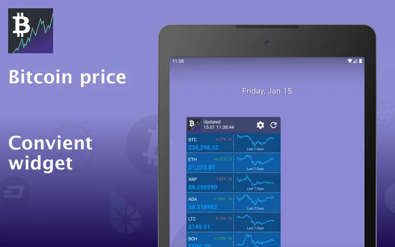 Bitcoin price - Cryptocurrency screenshot 12